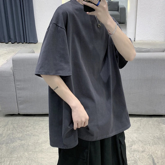 Urban Essential™ – Camiseta Oversize 100% Algodón