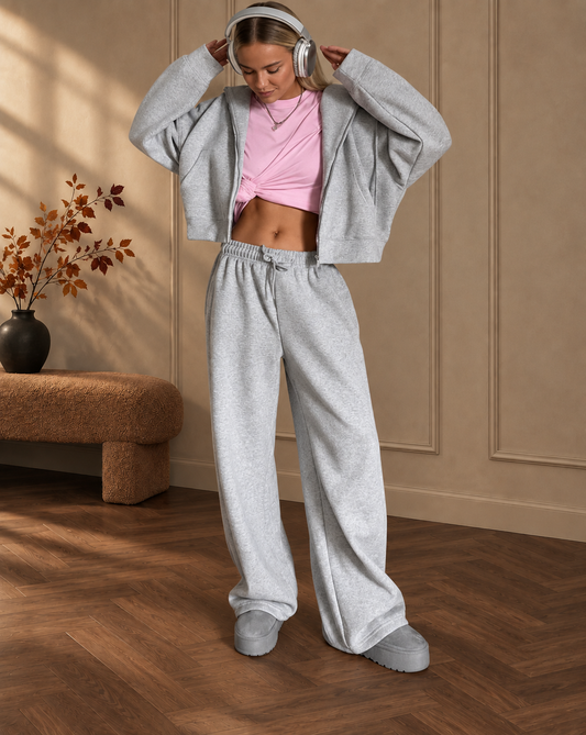 CONJUNTO RIVA DE CHAQUETA Y PANTALÓN en color Marrón — Noembre