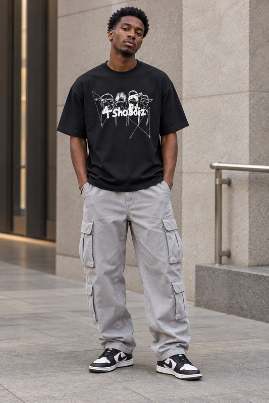 Dimension – Camiseta 3D Streetwear en color Blanco — Noembre