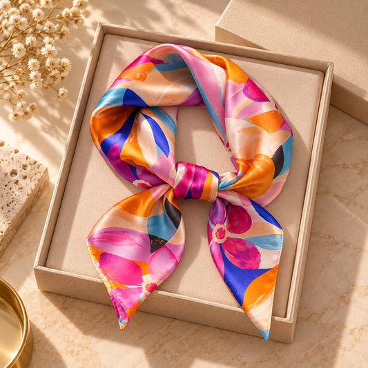 PAÑUELO ESTAMPADO SIENNA — vista 1 — Noembre