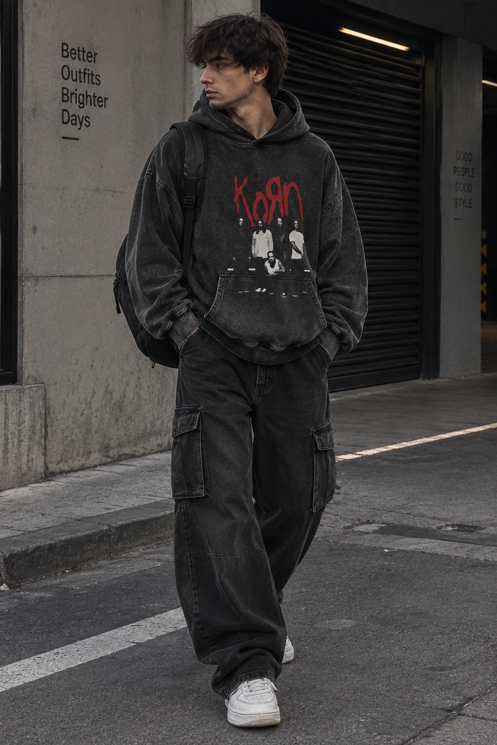 Rebel – Graphic Hoodie en color Negro 27 — Noembre