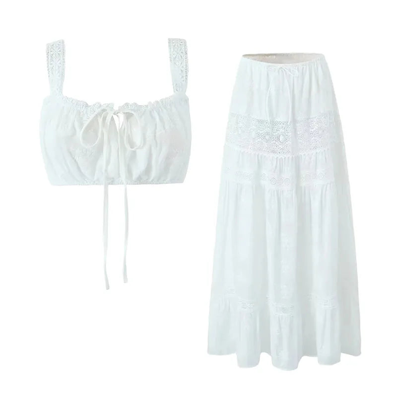 VESTIDO MAXI CALA BORDADO