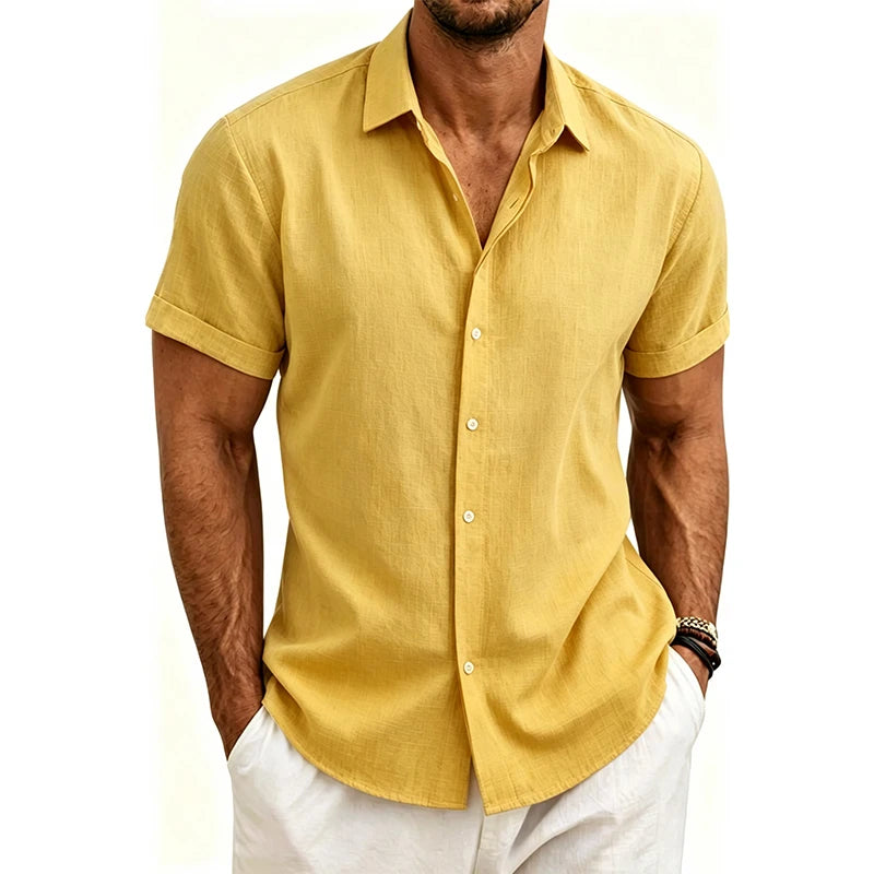 Monaco™ – Camisa Casual de Algodón