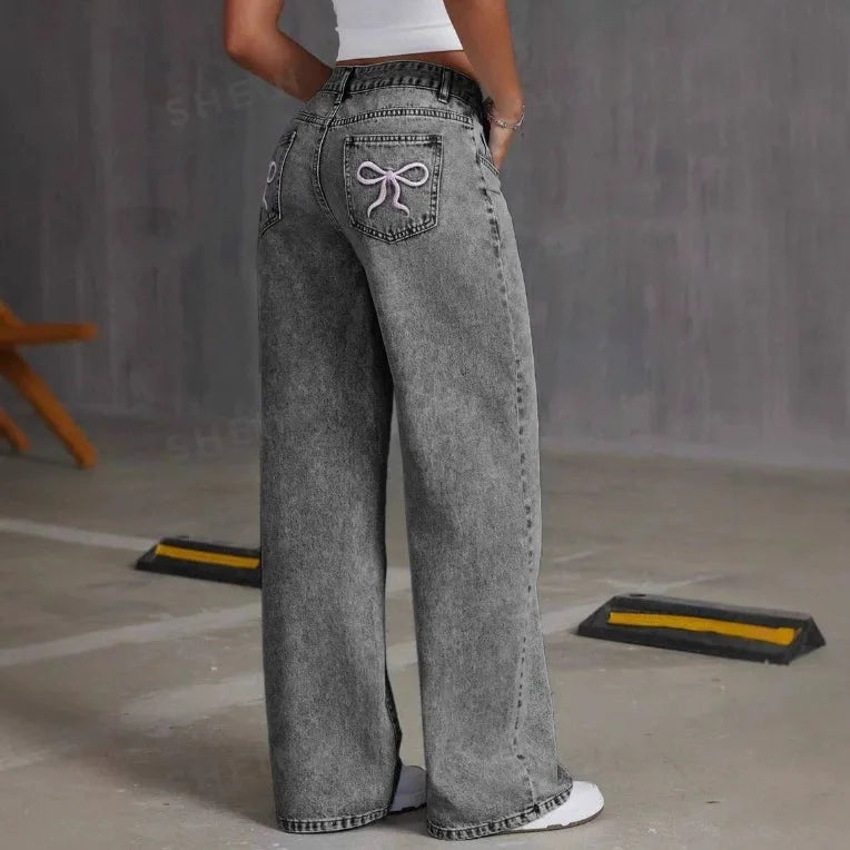 PANTALÓN SELENE DE TIRO ALTO CON LAZO