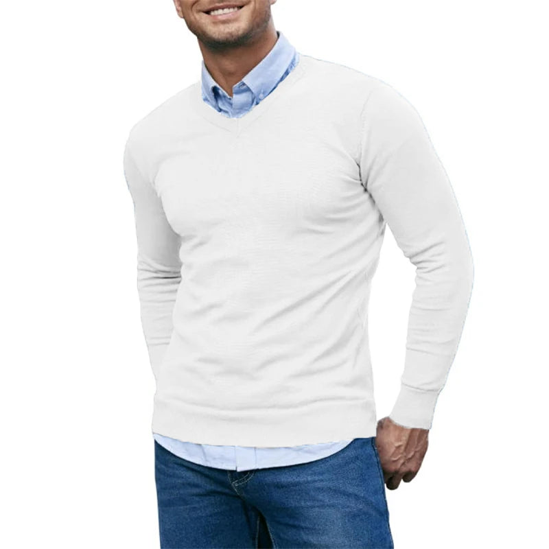 JERSEY CUELLO PICO ARON en color Marrón — Noembre