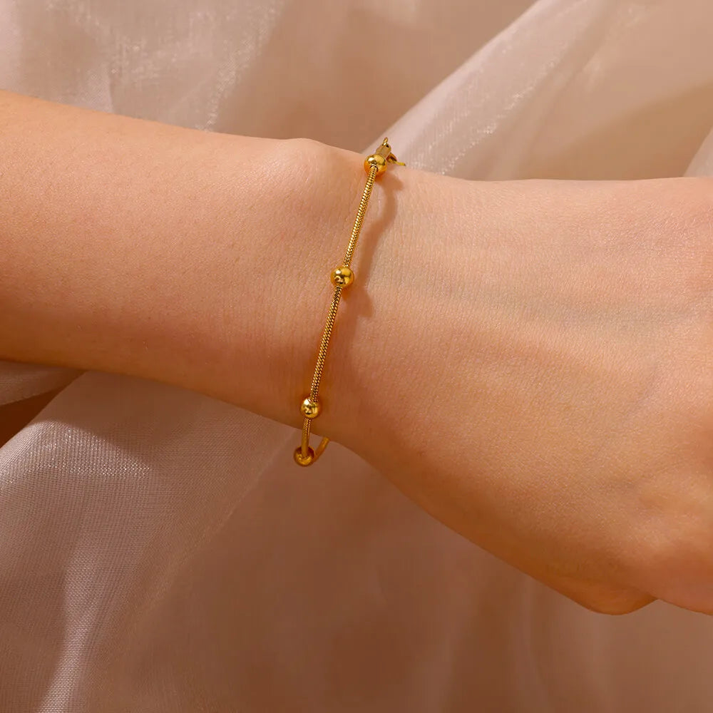 Nox™ – Pulsera Snake de Acero Inoxidable