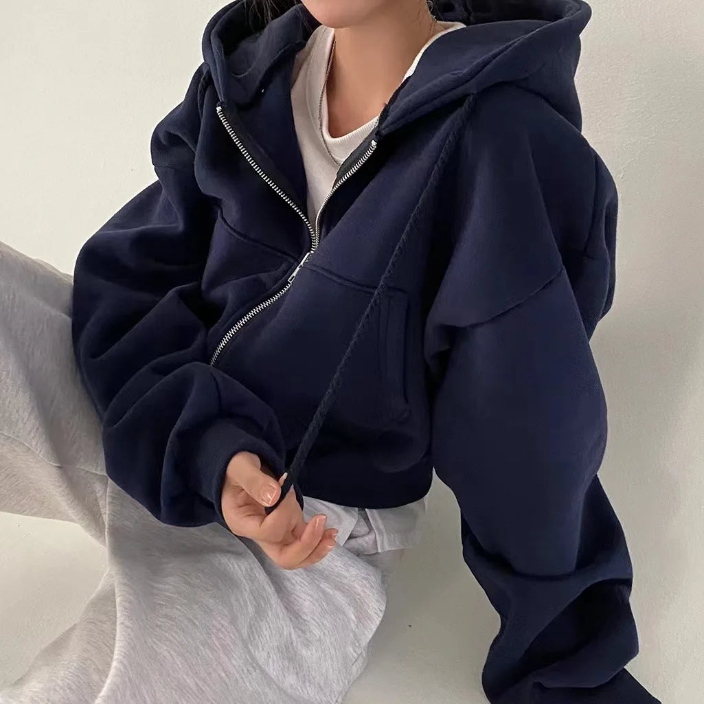 SUDADERA VEGA CON CREMALLERA