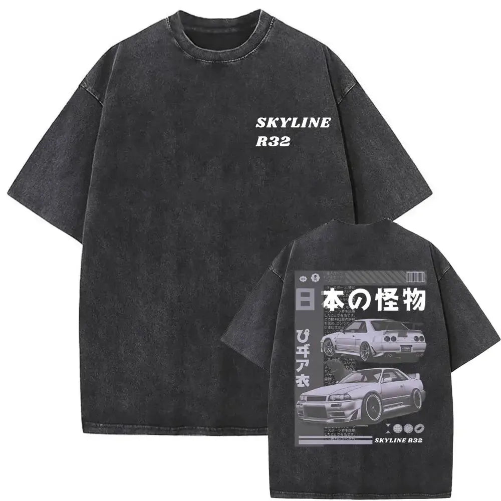 Retro Graphic™ – Camiseta Vintage Oversize
