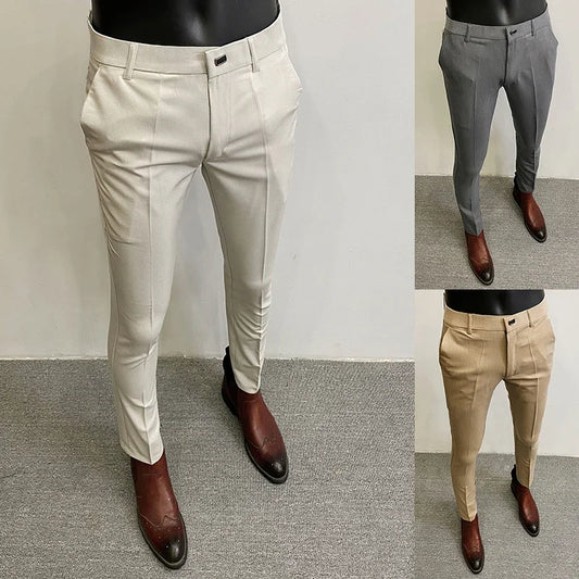 PANTALÓN DE TRAJE HUGO en color Beige — Noembre
