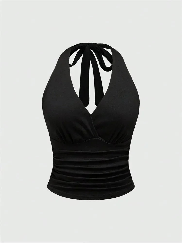 TOP CORTO ZURI LEOPARDO