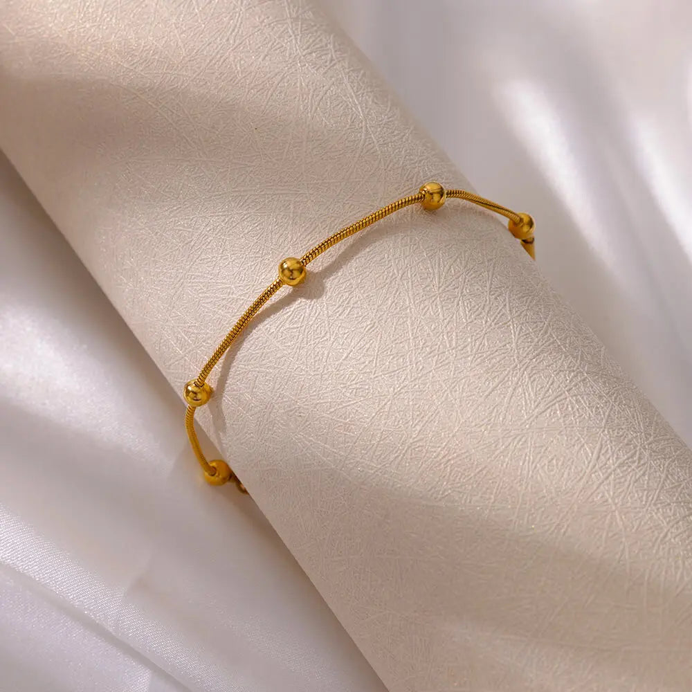 Nox™ – Pulsera Snake de Acero Inoxidable