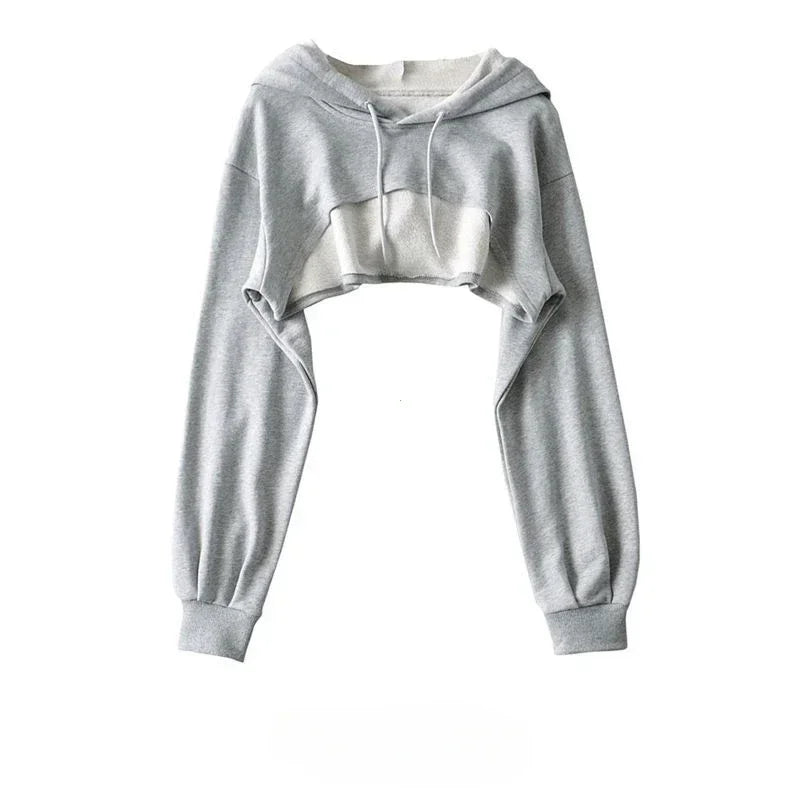 SUDADERA CORTA NIKA Y2K