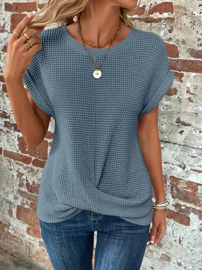 CAMISETA OLIVIA ESENCIAL en color Rosa — Noembre