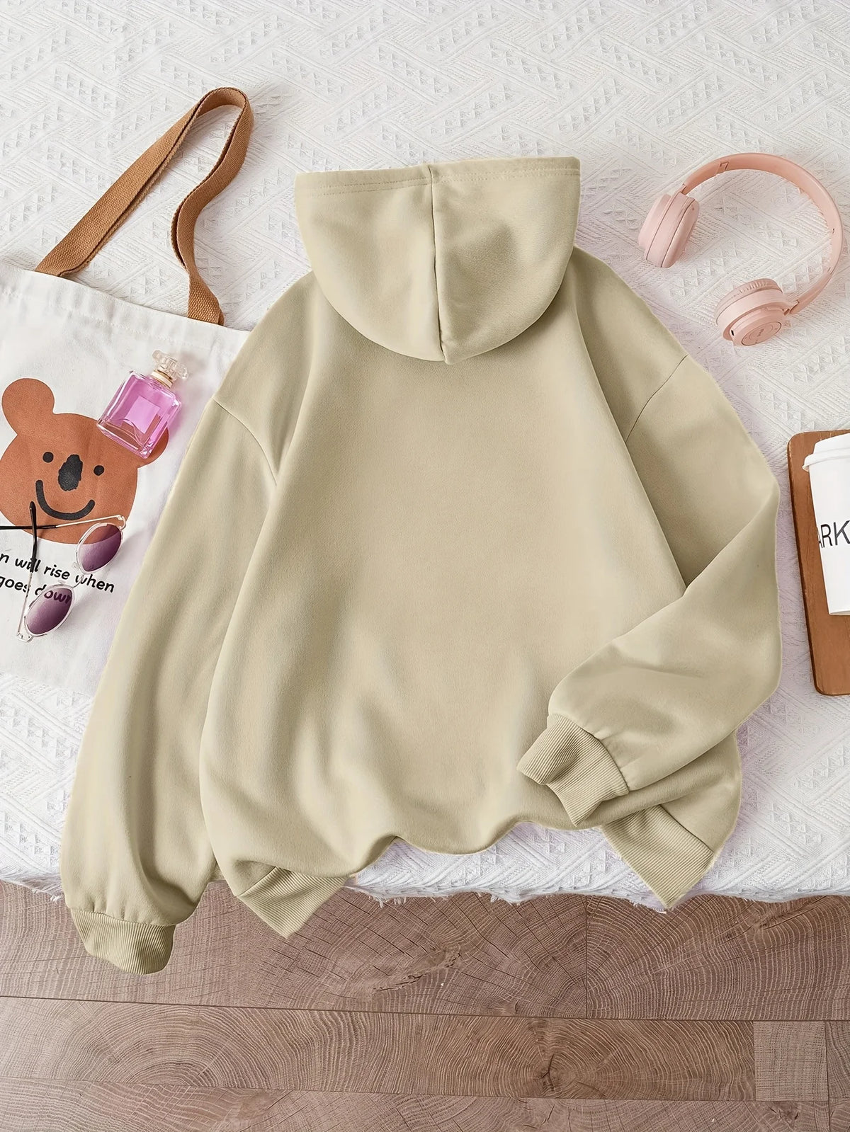 SUDADERA LILO FLEECE CON ESTAMPADO