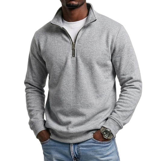 SUDADERA CUELLO ALTO DANTE en color Khaki — Noembre