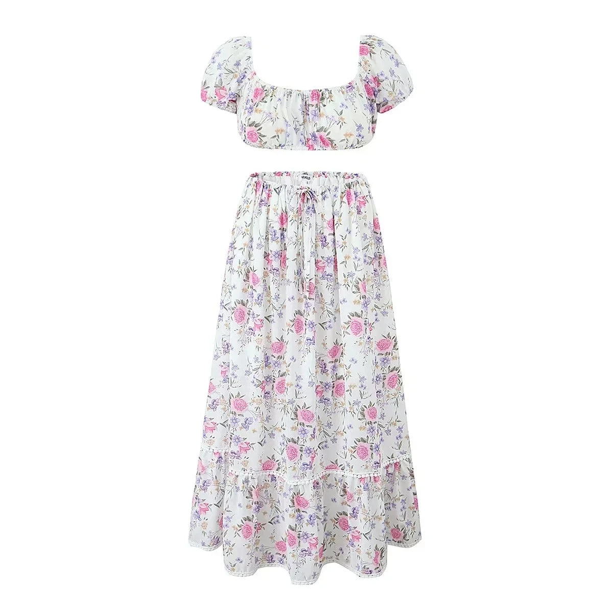 VESTIDO MAXI CALA BORDADO