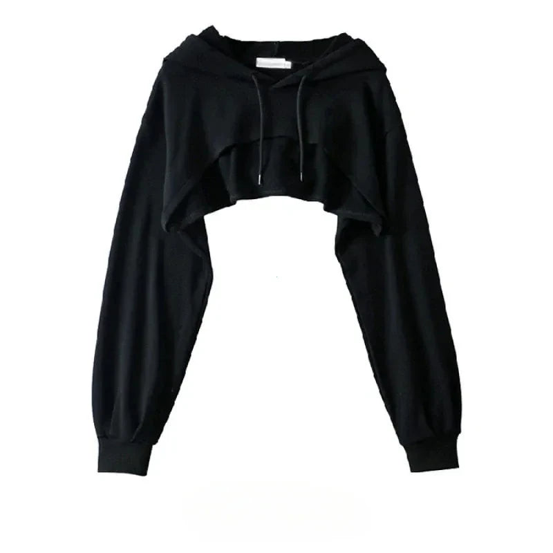 SUDADERA CORTA NIKA Y2K
