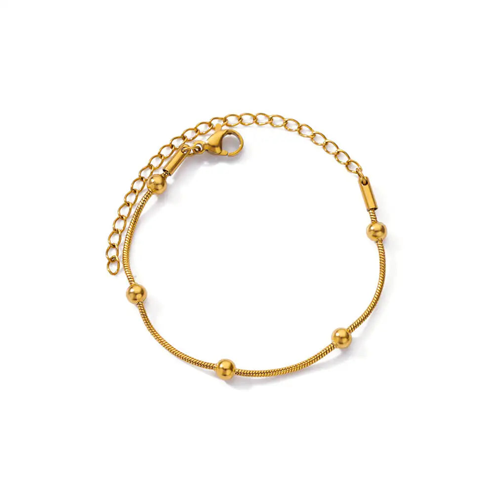 Nox™ – Pulsera Snake de Acero Inoxidable
