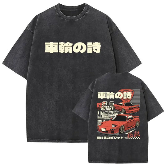 Retro Graphic™ – Camiseta Vintage Oversize