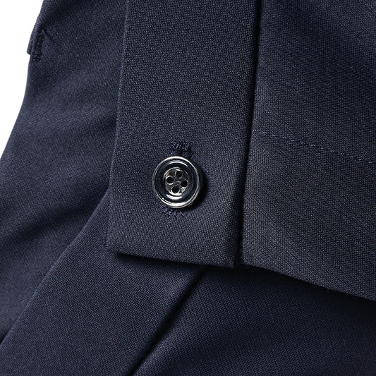 Milano Straight – Pantalón Casual Ligero en color Negro — Noembre