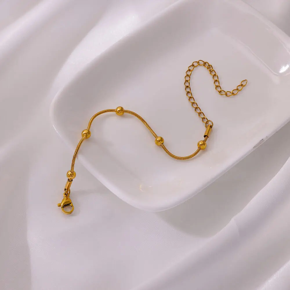 Nox™ – Pulsera Snake de Acero Inoxidable