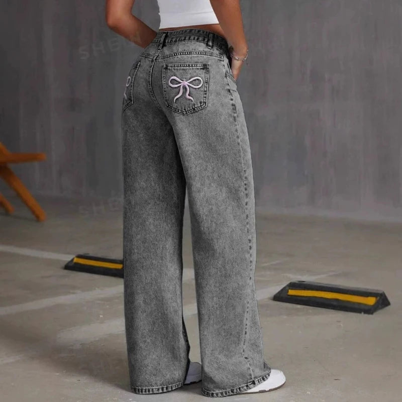 PANTALÓN SELENE DE TIRO ALTO CON LAZO