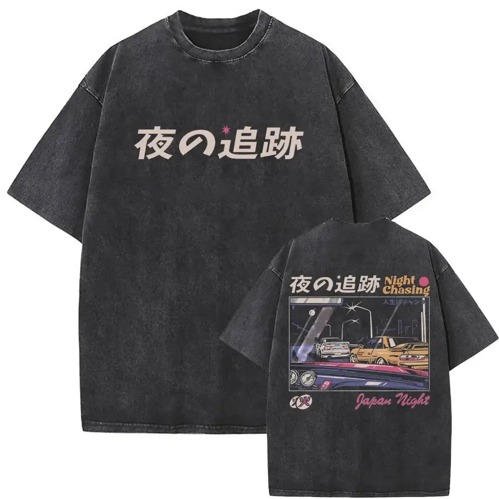 Retro Graphic™ – Camiseta Vintage Oversize