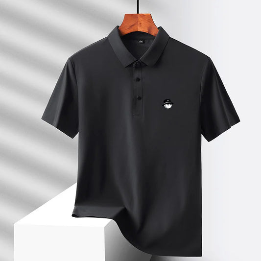 POLO ESTAMPADO RIAN en color Caramelo — Noembre
