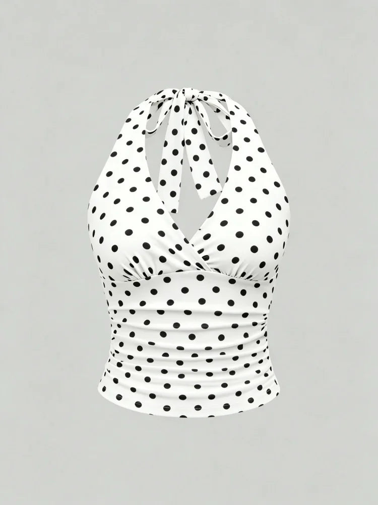 TOP CORTO ZURI LEOPARDO