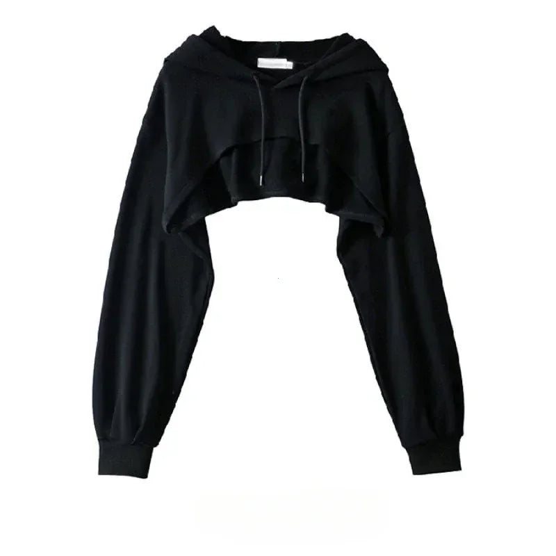 SUDADERA CORTA NIKA Y2K