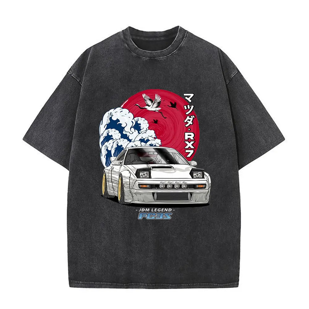 Retro Graphic™ – Camiseta Vintage Oversize