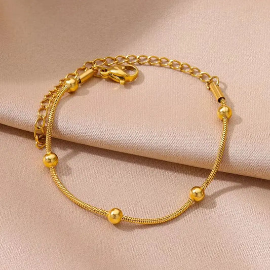 Nox™ – Pulsera Snake de Acero Inoxidable