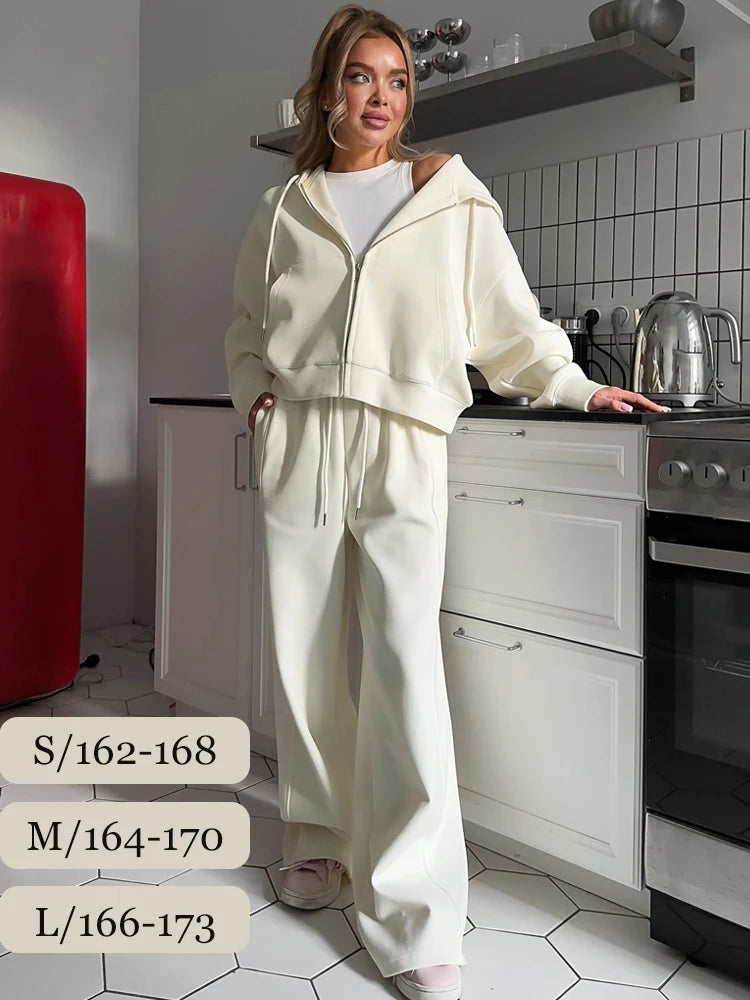CONJUNTO RIVA DE CHAQUETA Y PANTALÓN en color Rosa — Noembre